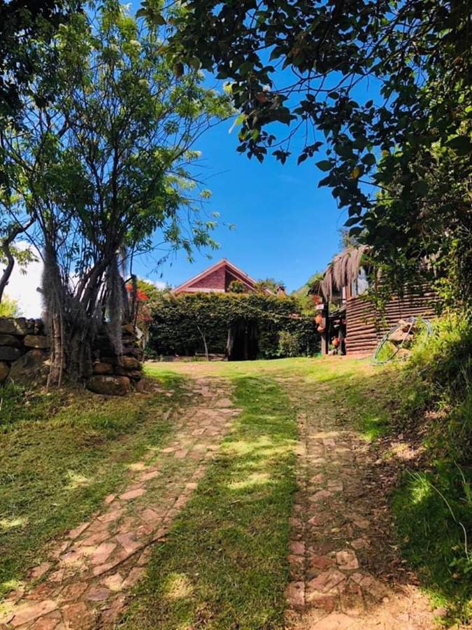 Hotel Campestre Los Duraznos Cucunuba Luaran gambar